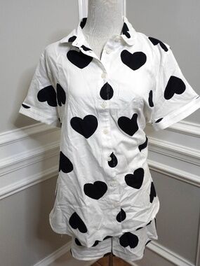 NEW Loft Heart Pijama Set, Size M